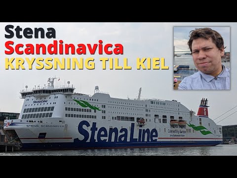 Kreuzfahrt mit Stena Line nach Kiel - Stena Scandinavica (schwedische Rede, deutscher Text)