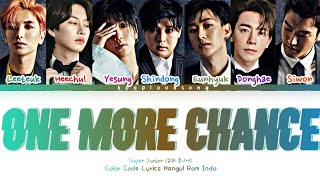Download lagu Super Junior (슈퍼 주니어) One More Chance (비처럼 가지마요) Color Code Lyrics Hangul Rom INDO TRANS mp3