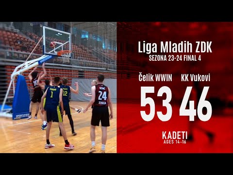 OKK Čelik WWIN vs KK Vukovi Final 4 #fullgame #basketball #2024
