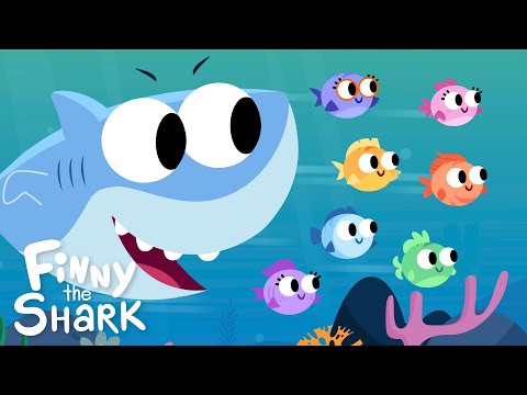 The Fish Go Swimming | Kids Song | Finny The Shark