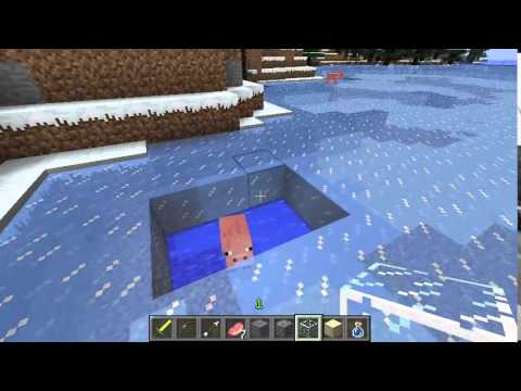 Divertiamoci con Minecraft - maialino muore affogato