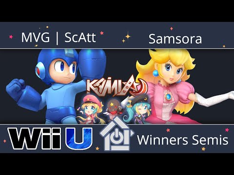 KamiCon 2018 - MVG | ScAtt (Megaman) vs Samsora (Peach) - Smash 4 Winners Semis