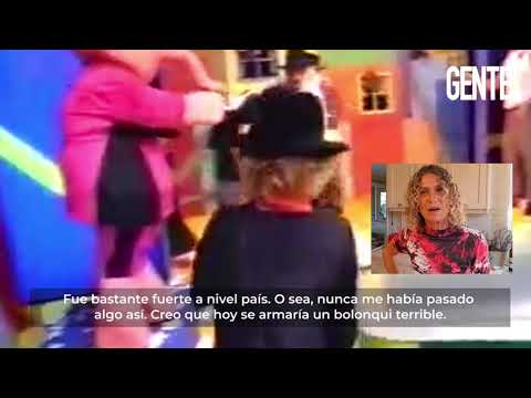 Maru Botana recordó el día en que le tiró “un tortazo” a Marcelo Tinelli