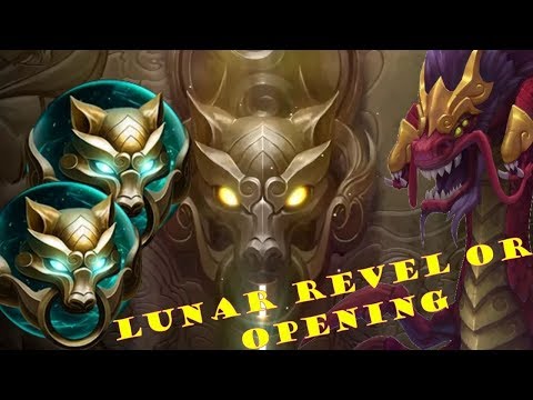 Hextech Opening, Lunar Revel Crafting, Mondwende 2018 league of Legends Awesome great pulls 2
