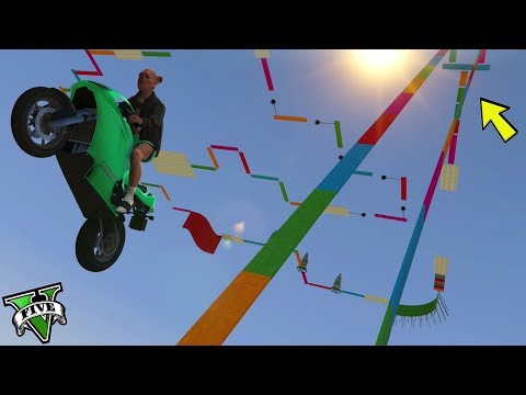 GTA 5 ONLINE 🐷 DIFFICULT VS EASY VS CITTONE !!! 🐷 PARKOUR STATION 🐷N*418🐷 GTA 5 ITA 🐷 DAJE !!!