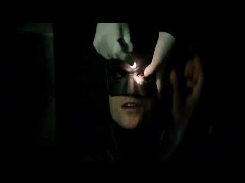 The Batman 2022 getting unmasked scene.