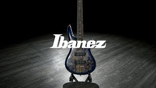 Video thumbnail for Ibanez SR2605 Premium 5 String Bass 2018, Cerulean Blue Burst | Gear4music demo by Gear4music Guitars