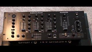 Video thumbnail for Unboxing: American Audio Q-2422 Pro Mixer by DJAJ101