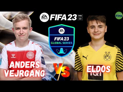 ANDERS VEJRGANG VS ELDOS - FIFA 23 / GOAT CUP / FGS 23 | PRÓ VS PRÓ