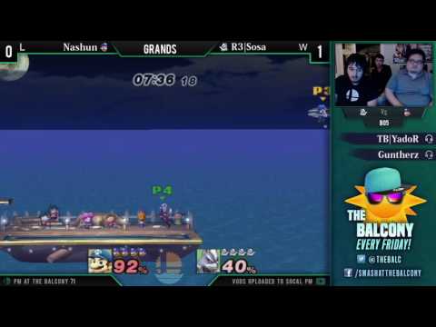 PM @ the Balcony 71 - Grands ft. Nashun (Mario) VS R3|Sosa (Whatever)