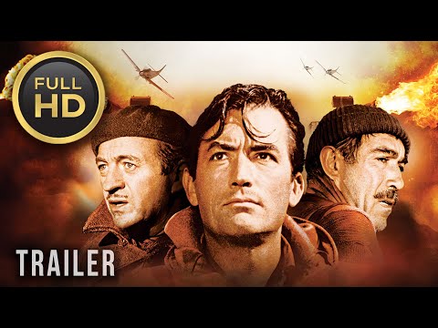 🎥 THE GUNS OF NAVARONE (1961) | Trailer | Full HD | 1080p