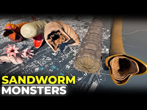 Monster Sandworm Size Comparison | DUNE Vs BEETLEJUICE