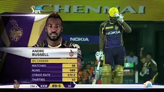 (Kkr Vs Csk ) andre russell 88 Of 36 Balls 11Sixs