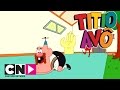 Titio Avô Gatinho Na árvore Cartoon Network
