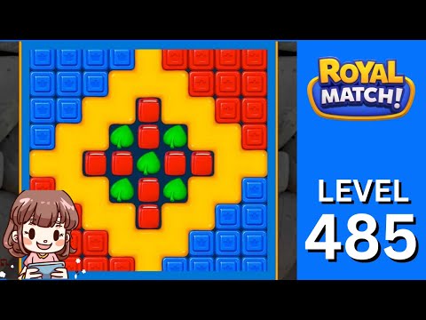 Royal Match 485 HARD (NO BOOSTERS) 👑⚜️