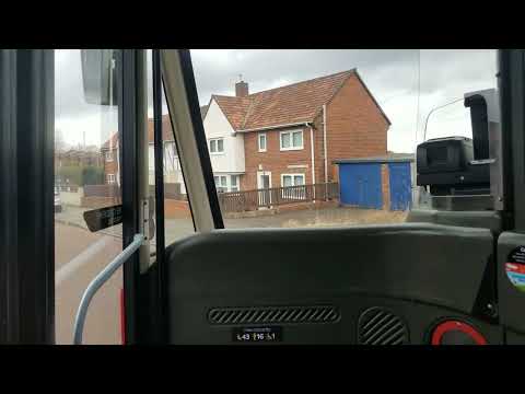 *NICE BUS* Onboard East Gateshead Orbit 52 - Go North East 5388 - NL63 YAW