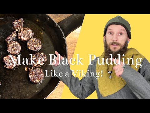 Make Black Pudding (Blood Sausage)... Like a Viking!