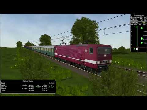 Pro train 35 Erfurt Halle BR243