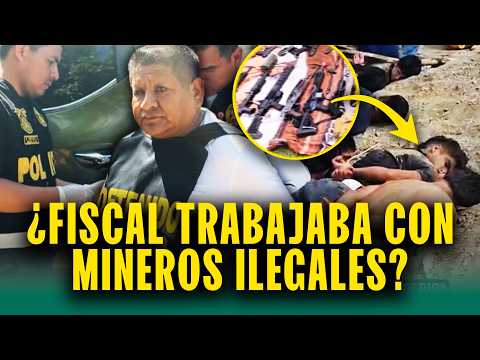 'Convirtieron La Pampa en tierra de nadie': Fiscal detenido por vínculos con mineros ilegales