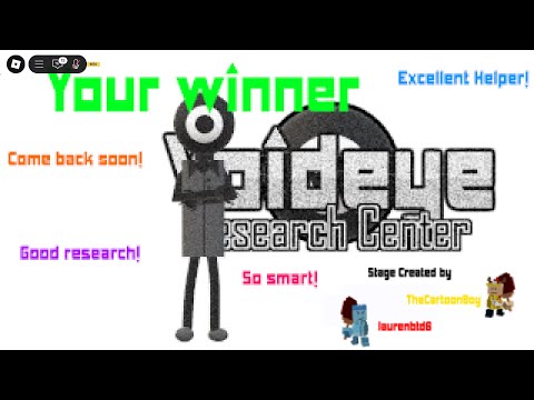 Roblox Blud Obby Stage 41 Void Eye's Research Center.