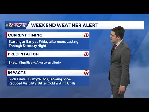 Winter Storm Warning, snow arrives tonight in the Piedmont Triad