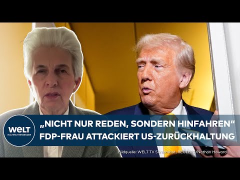 UKRAINE-KRIEG: „Putin lacht über Trump – und tötet weiter“ - FDP-Frau attackiert US-Zurückhaltung