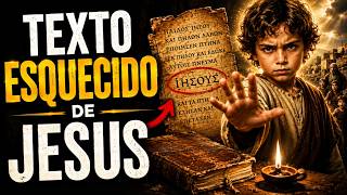 O TEXTO ESQUECIDO QUE REVELA UM JESUS DIFERENTE