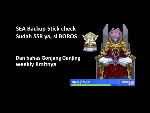 Boros di Backup Stick bisa lv.200?