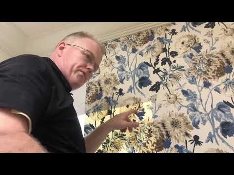 How To Wallpaper Around A Window - Spencer Colgan