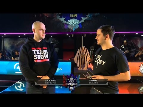 Interview with lookatme after beating Team Secret @ Vainglory Winter Championship EU 2016