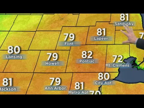 Metro Detroit weather forecast May 11, 2022 -- 6 p.m. Update