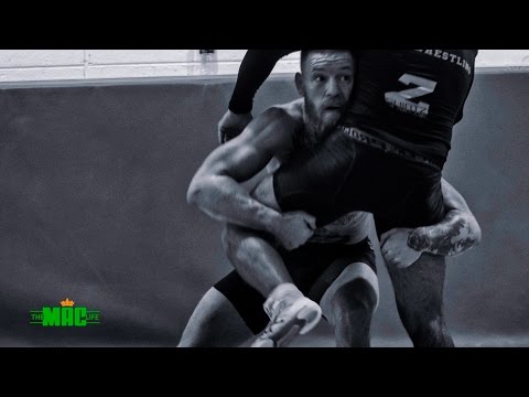 WATCH: Conor McGregor Wrestling Ahead Of UFC 205