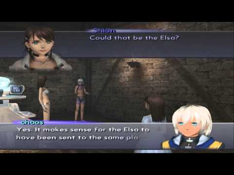 Xenosaga III HD Cutscene 114 - Shion and Feb (Old Church) - ENGLISH - SWIMSUIT MODE