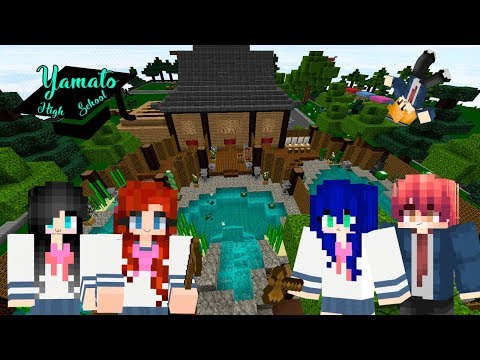 Construyendo un templo con actores de Yamato High School