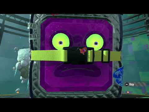 Splatoon 2 - Gameplay Walkthrough Octo Canyon - Sector 3 Boss (The Octostomp Returns)