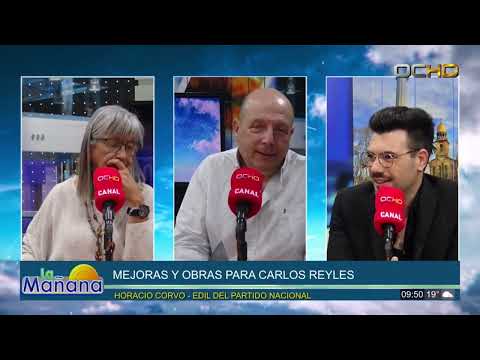 MEJORAS Y OBRAS PARA CARLOS REYLES - HORACIO CORVO • EDIL DEL PARTIDO NACIONAL