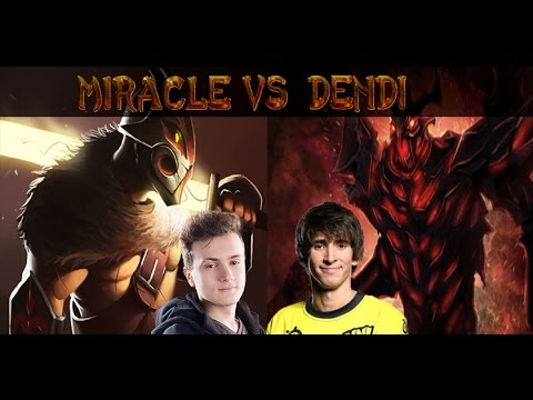 Miracle vs Dendi and Badman - DOTA 2 patch 7.01 full game part 2