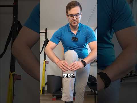 Einfache Übung zur Linderung von Knieinnenseiten-Schmerzen: Korrektur von Beinfehlstellungen