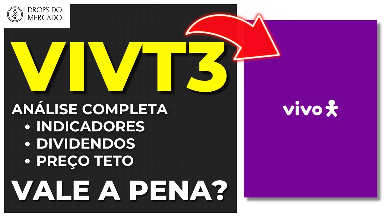VIVO ( VIVT3 ): VALE A PENA? ANÁLISE COMPLETA, CLARA E OBJETIVA DA AÇÃO!