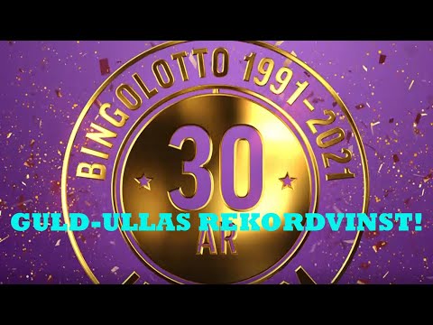 BingoLotto-Nostalgi: Största vinsten någonsin!