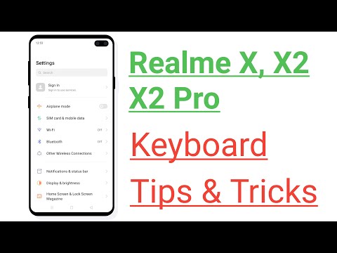 Realme X, X2, X2 Pro Keyboard Setting Customize
