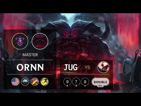 Ornn Jungle vs Lee Sin - NA Master Patch 10.1