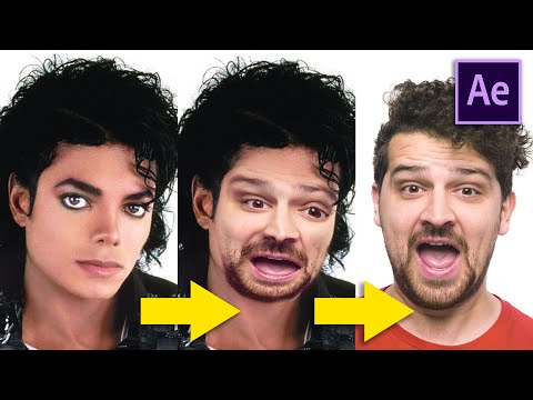 FACE MORPH from Michael Jackson - After Effects Tutorial
