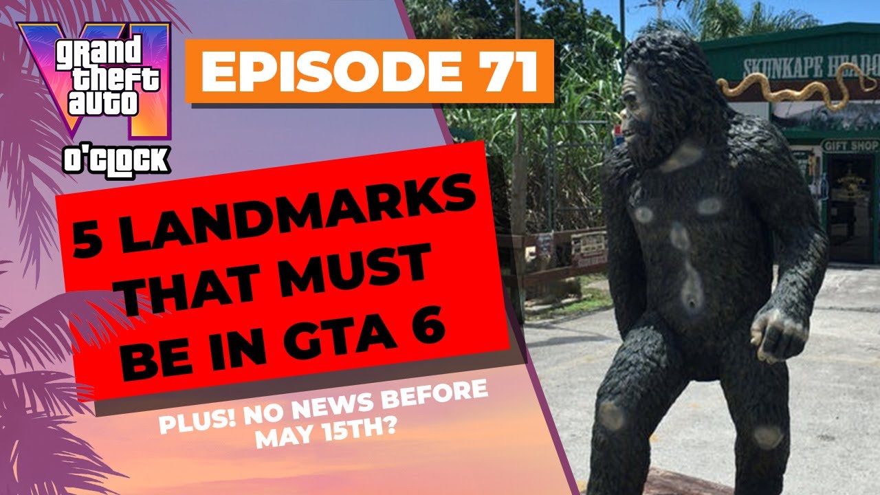 5 landmarks that MUST be in GTA 6 - GTA VI O'clock - Episode 71 - YouTube