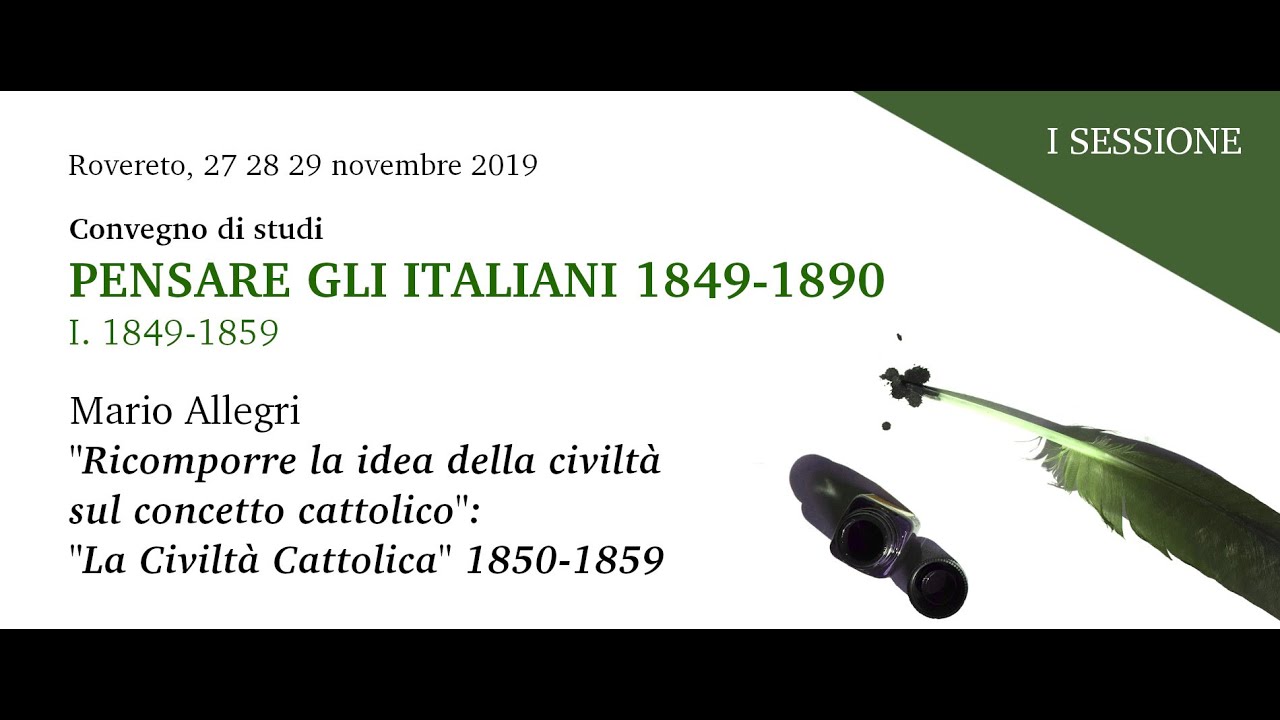 La Civiltà Cattolica 1850-1859 - con Mario Allegri