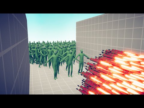 100x ZOMBIE vs EVERY GOD - TABS | Totally Accurate Battle Simulator