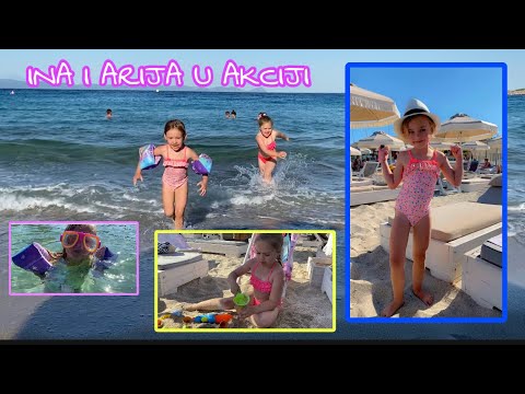 INA i ARIJA U AKCIJI NA MORU!*Naučila da pliva*