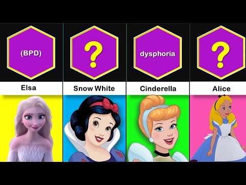 Mental Disorders Of Disney Cartoon Characters