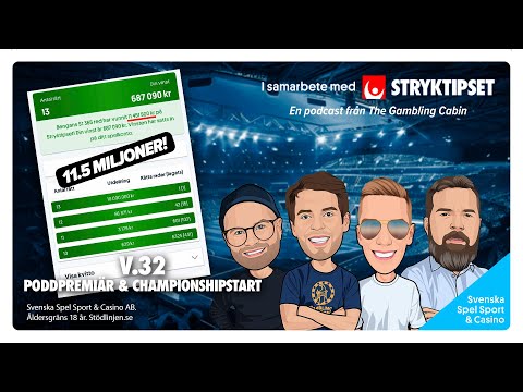 Stryktipset v.32 - Championship är tillbaka!