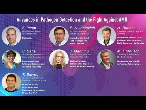 WSC 2021 – Advances in Pathogen Detection and the Fight Against AMR (Session 12)